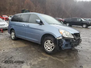 2005 Honda Odyssey EX-L with VIN 5FNRL38665B050953, listed as a Copart auction lot 82471244 with 0 mi miles and Clean Title. Bid and sale history available at carsss.com. Image 4.