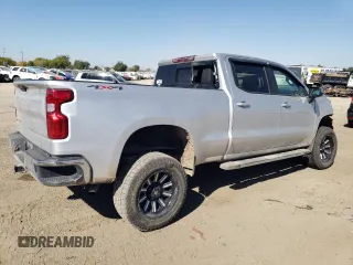 2021 Chevrolet Silverado 1500 LT with VIN 3GCUYDED9MG102749, listed as a Copart auction lot 73362344 with 53,299 mi miles and Salvage Title. Bid and sale history available at carsss.com. Image 3.