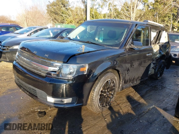 2015 Ford Flex SEL with VIN 2FMGK5C8XFBA20847, listed as a IAAI auction lot 41353067 with 154,884 mi miles. Bid and sale history available at carsss.com. Image 16.