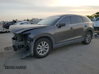 2017 Mazda CX-9 Sport with VIN JM3TCABY2H0134735, listed as a Copart auction lot 55098725 with 173,818 mi miles and Salvage Title. Bid and sale history available at carsss.com. Image 1.