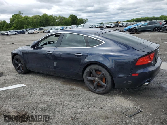 2012 Audi A7 z VIN WAUSGCFC8CN002171, wystawiony jako Copart lot #58473235 z przebiegiem 178 968 mil mil oraz Czysty tytuł • Clean title. Historia ofert i sprzedaży dostępna na DreamBid. Obrazek 2.