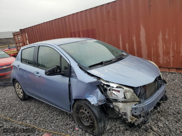 2013 Toyota Yaris L with VIN JTDKTUD37DD567994, listed as a Copart auction lot 44265255 with 238,589 mi miles and Salvage Title. Bid and sale history available at carsss.com. Image 4.