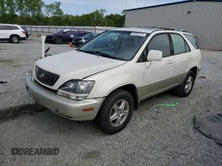 1999 Lexus RX 300 with VIN JT6HF10U7X0009824, listed as a Copart auction lot 52953135 with 180,006 mi miles and Salvage Title. Bid and sale history available at DreamBid. Image 1.