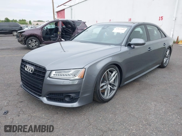 2017 Audi A8 с VIN WAU44AFD2HN018615, выставлен на аукционе IAAI как лот 42807685 с пробегом 24 792 миль миль и . История ставок и продаж доступна на DreamBid. Изображение 2.