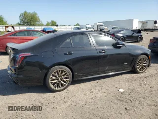 2023 Cadillac CT4-V Blackwing with VIN 1G6DL5RP5P0410487, listed as a Copart auction lot 52777455 with Not Provided miles and Salvage Title. Bid and sale history available at DreamBid. Image 3.