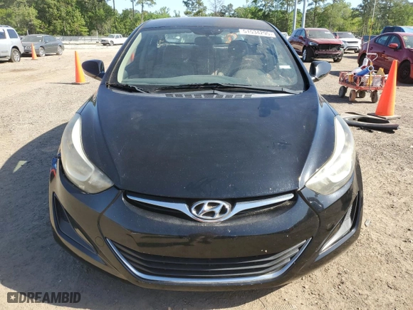 2016 Hyundai Elantra SE with VIN KMHDH4AE0GU647038, listed as a Copart auction lot 51534295 with 0 mi miles and Salvage Title. Bid and sale history available at carsss.com. Image 5.