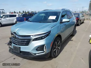 2022 Chevrolet Equinox Premier with VIN 2GNAXNEV2N6144009, listed as a IAAI auction lot 41909932 with 34,829 mi miles. Bid and sale history available at carsss.com. Image 21.