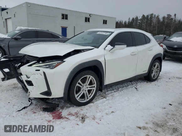 2021 Lexus UX 250h с VIN JTHP9JBH6M2039598, выставлен на аукционе Copart как лот 43122745 с пробегом 66 383 миль миль и Списание • Salvage title. История ставок и продаж доступна на DreamBid. Изображение 1.