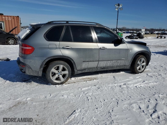 2009 BMW X5 30i with VIN 5UXFE43579L263414, listed as a Copart auction lot 45586865 with 156,118 mi miles and Salvage Title. Bid and sale history available at carsss.com. Image 3.