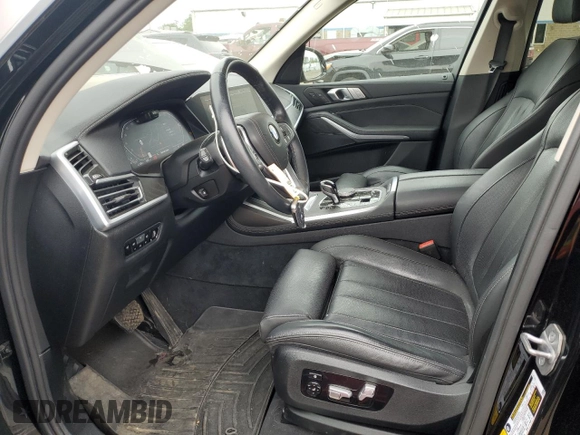 2022 BMW X7 xDrive40i z VIN 5UXCW2C03N9M08416, wystawiony jako Copart lot #57808645 z przebiegiem 38 424 mil mil oraz Szkoda całkowita • Salvage title. Historia ofert i sprzedaży dostępna na DreamBid. Obrazek 7.