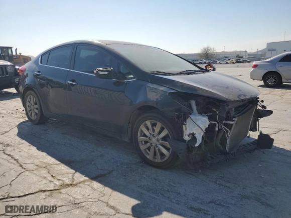 2014 Kia Forte EX with VIN KNAFX4A80E5105856, listed as a Copart auction lot 50888145 with 128,896 mi miles and Clean Title. Bid and sale history available at carsss.com. Image 4.
