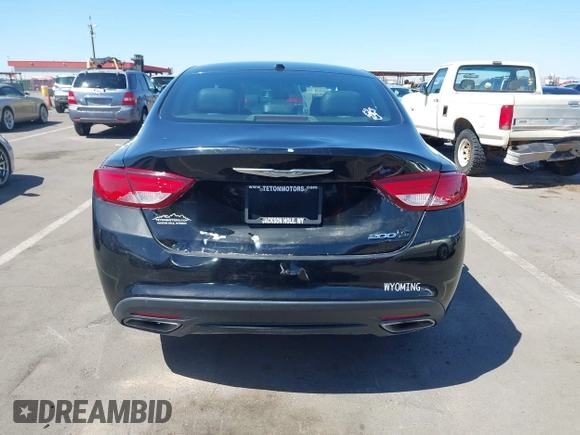 2015 Chrysler 200 S with VIN 1C3CCCBB1FN670130, listed as a IAAI auction lot 42054060 with 83,620 mi miles and . Bid and sale history available at DreamBid. Image 6.