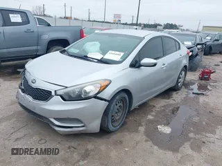 2016 Kia Forte LX with VIN KNAFK4A60G5446108, listed as a IAAI auction lot 41604040 with 57,754 mi miles. Bid and sale history available at carsss.com. Image 17.
