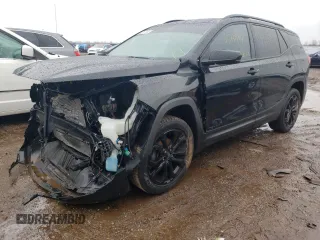 2019 GMC Terrain SLE with VIN 3GKALTEV1KL154647, listed as a Copart auction lot 70748654 with 128,265 mi miles and Salvage Title. Bid and sale history available at carsss.com. Image 1.