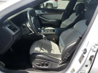 2019 Genesis G80 3.3T Sport with VIN KMHGN4JBXKU301437, listed as a Copart auction lot 51407845 with 55,678 mi miles and Salvage Title. Bid and sale history available at carsss.com. Image 7.