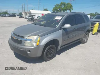 2006 Chevrolet Equinox LT with VIN 2CNDL63F266050597, listed as a IAAI auction lot 41859330 with 1 mi miles. Bid and sale history available at carsss.com. Image 2.