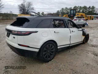 2019 Land Rover Range Rover Velar with VIN SALYL2EX7KA213674, listed as a Copart auction lot 43182815 with Not Provided miles and Non Repairable. Bid and sale history available at DreamBid. Image 3.