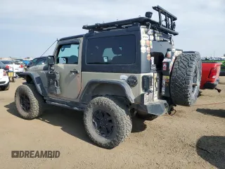2018 Jeep Wrangler Willys Wheeler W z VIN 1C4AJWAG1JL832396, wystawiony jako Copart lot #54163995 z przebiegiem 55 984 mil mil oraz Szkoda całkowita • Salvage title. Historia ofert i sprzedaży dostępna na DreamBid. Obrazek 2.