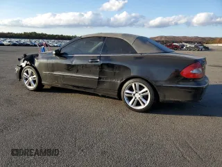 2009 Mercedes-Benz CLK-Class 3.5L with VIN WDBTK56F19T101462, listed as a Copart auction lot 78019244 with 170,288 mi miles and Salvage Title. Bid and sale history available at carsss.com. Image 2.