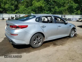 2020 Kia Optima LX with VIN 5XXGT4L36LG428628, listed as a Copart auction lot 59757725 with Not provided miles and Salvage title. Bid and sale history available at DreamBid. Image 3.