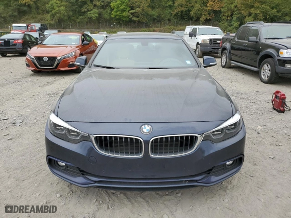 2019 BMW 4 Series 430i xDrive with VIN WBA4J3C51KBL08337, listed as a Copart auction lot 68865884 with 53,726 mi miles and Salvage Title. Bid and sale history available at carsss.com. Image 5.