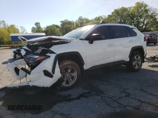 2024 Toyota RAV4 Hybrid LE z VIN 4T3LWRFV6RU113429, wystawiony jako Copart lot #55836675 z przebiegiem 24 623 mil mil oraz Szkoda całkowita • Salvage title. Historia ofert i sprzedaży dostępna na DreamBid. Obrazek 1.