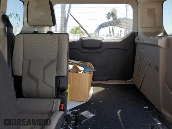 2015 Ford Transit Connect XLT with VIN NM0AE8F78F1185830, listed as a Copart auction lot 70062174 with 72,658 mi miles and Salvage title. Bid and sale history available at DreamBid. Image 10.