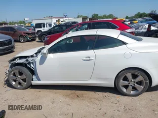 2012 Lexus IS 250 C with VIN JTHFF2C23C2521335, listed as a IAAI auction lot 41972354 with 88,508 mi miles and . Bid and sale history available at DreamBid. Image 15.