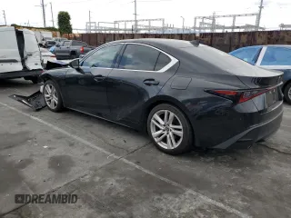 2021 Lexus IS 300 with VIN JTHCA1D28M5117103, listed as a Copart auction lot 53957595 with 39,680 mi miles and Salvage title. Bid and sale history available at DreamBid. Image 2.