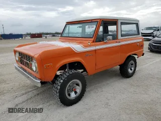 1972 Ford Bronco z VIN U15GLM48682, wystawiony jako Copart lot #78607044 z przebiegiem 242 313 mil mil oraz Szkoda całkowita • Salvage title. Historia ofert i sprzedaży dostępna na DreamBid. Obrazek 1.