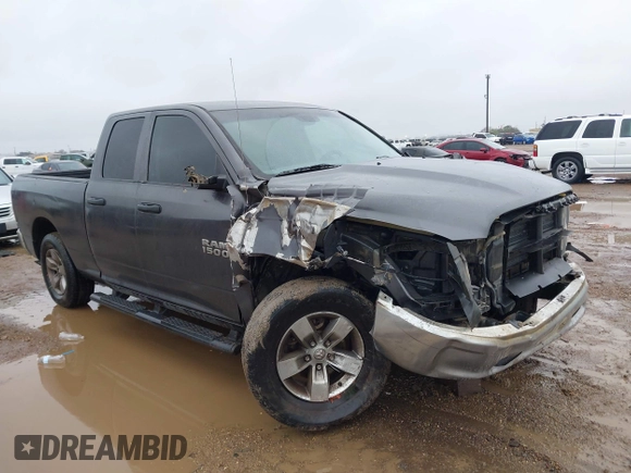 2018 Ram 1500 Tradesman with VIN 1C6RR6FG7JS325181, listed as a IAAI auction lot 41344653 with 202,602 mi miles and . Bid and sale history available at DreamBid. Image 13.