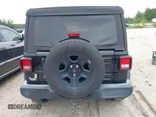 2019 Jeep Wrangler Unlimited Sport S with VIN 1C4HJXDG1KW603345, listed as a IAAI auction lot 42474523 with 90,048 mi miles and . Bid and sale history available at DreamBid. Image 16.
