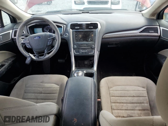 2019 Ford Fusion S with VIN 3FA6P0G75KR246995, listed as a Copart auction lot 50477645 with 79,492 mi miles and Salvage Title. Bid and sale history available at DreamBid. Image 8.
