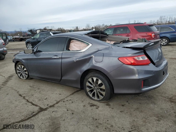 2014 Honda Accord Coupe EX-L with VIN 1HGCT1B8XEA012527, listed as a Copart auction lot 43950525 with 188,292 mi miles and Salvage Title. Bid and sale history available at carsss.com. Image 2.