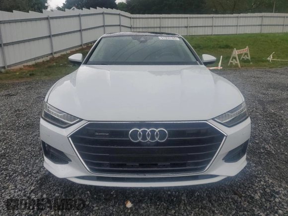 2019 Audi A7 Premium Plus with VIN WAUR2AF28KN019933, listed as a Copart auction lot 51950165 with 52,565 mi miles and Clean Title. Bid and sale history available at carsss.com. Image 5.