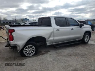 2021 Chevrolet Silverado 1500 RST with VIN 3GCUYEED5MG327692, listed as a Copart auction lot 48551585 with 49,174 mi miles and Salvage Title. Bid and sale history available at DreamBid. Image 3.
