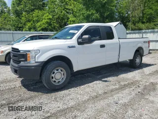 2020 Ford F-150 XL with VIN 1FTEX1E55LKD33749, listed as a Copart auction lot 61183845 with 120,277 mi miles and Salvage title. Bid and sale history available at DreamBid. Image 1.