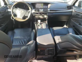 2013 Lexus LS 460 L with VIN JTHDL5EF9D5005711, listed as a Copart auction lot 66788754 with 130,114 mi miles and Salvage title. Bid and sale history available at DreamBid. Image 8.