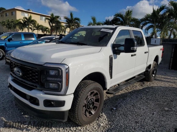 2024 Ford Super Duty F-250 SRW XL with VIN 1FT8W2BN0REE45537, listed as a Copart auction lot 42058065 with 2,429 mi miles and Salvage Title. Bid and sale history available at carsss.com. Image 1.