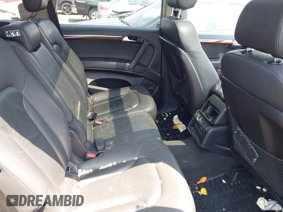 2010 Audi Q7 Premium Plus with VIN WA1LYAFE1AD002875, listed as a IAAI auction lot 42438514 with 124,548 mi miles and . Bid and sale history available at DreamBid. Image 8.