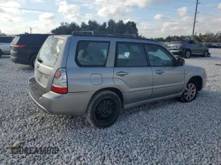 2007 Subaru Forester X w/Premium Pkg with VIN JF1SG65677H734088, listed as a Copart auction lot 78174324 with 208,317 mi miles and Salvage Title. Bid and sale history available at carsss.com. Image 3.