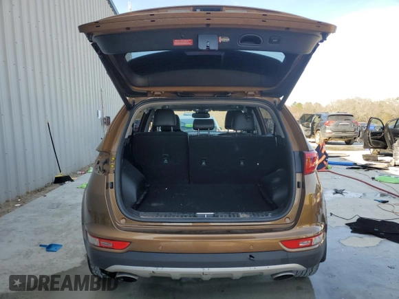 2017 Kia Sportage SX Turbo with VIN KNDPR3A66H7173548, listed as a Copart auction lot 46892905 with 87,876 mi miles and Non repairable. Bid and sale history available at DreamBid. Image 6.