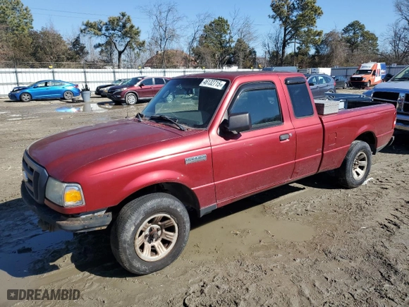 2006 Ford Ranger XL with VIN 1FTYR14U66PA40787, listed as a Copart auction lot 46132715 with 243671 miles and Clean Title. Bid and sale history available at carsss.com. Image 1.