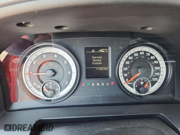 2015 Ram 1500 Express with VIN 1C6RR6FG1FS614676, listed as a Copart auction lot 59976205 with 71,557 mi miles and Salvage title. Bid and sale history available at DreamBid. Image 9.