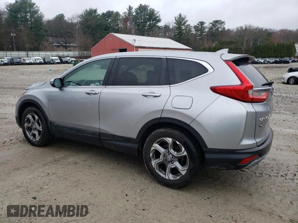 2019 Honda CR-V EX with VIN 2HKRW2H55KH654614, listed as a Copart auction lot 51593385 with 48,438 mi miles and Salvage Title. Bid and sale history available at carsss.com. Image 2.