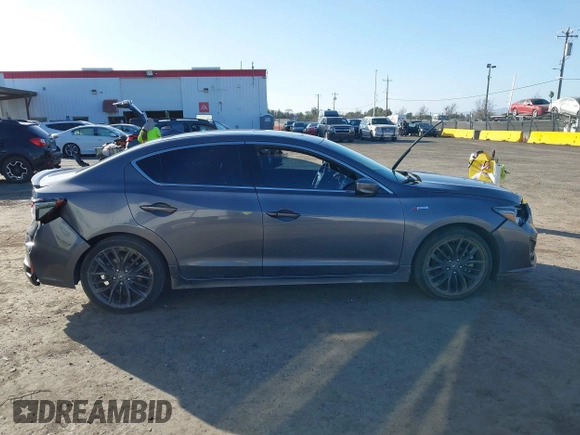 2020 Acura ILX w/Premium/A-SPEC Pkg with VIN 19UDE2F8XLA007016, listed as a IAAI auction lot 41598129 with 44,979 mi miles. Bid and sale history available at carsss.com. Image 12.