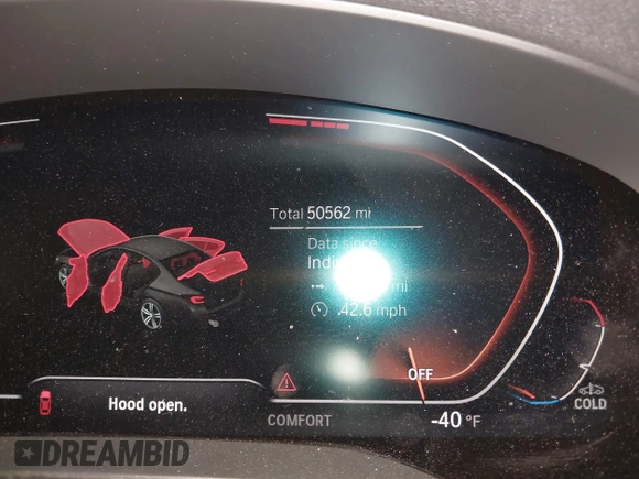 2021 BMW 5 Series 530i with VIN WBA53BH06MCG96915, listed as a IAAI auction lot 41640813 with 50,562 mi miles and . Bid and sale history available at DreamBid. Image 15.