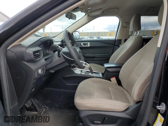 2021 Ford Explorer with VIN 1FMSK7BH3MGA84015, listed as a Copart auction lot 48059195 with 65,014 mi miles and Salvage Title. Bid and sale history available at carsss.com. Image 7.