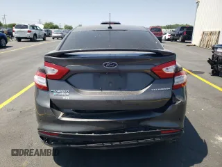 2016 Ford Fusion Titanium with VIN 3FA6P0SU0GR173636, listed as a Copart auction lot 59588095 with 119,998 mi miles and Salvage title. Bid and sale history available at DreamBid. Image 6.