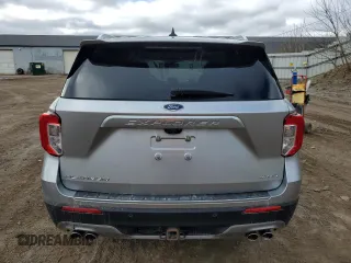 2021 Ford Explorer Platinum with VIN 1FM5K8HCXMGB63695, listed as a Copart auction lot 52802925 with 42,766 mi miles and Salvage Title. Bid and sale history available at carsss.com. Image 6.